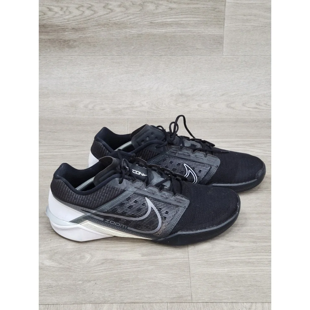 Nike Zoom Metcon Turbo 2 DH3392-010 Mens Size 11 Black Athletic Gym Shoes Used